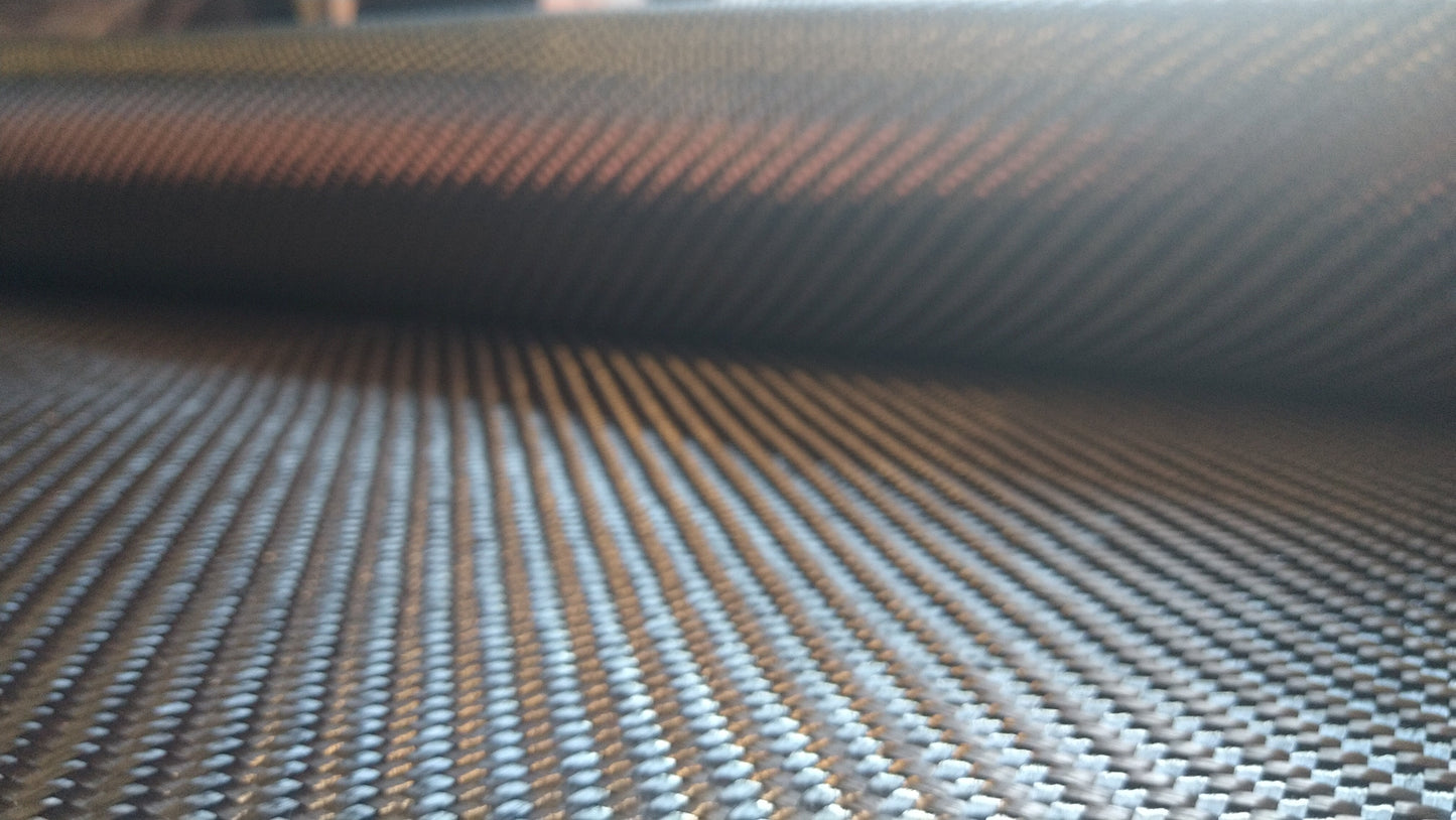 Tela Fibra De Carbono 6k 320gm2 Twill 1m