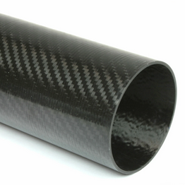 Tubo Fibra de Carbono 3k 40_2mm 1000 mm