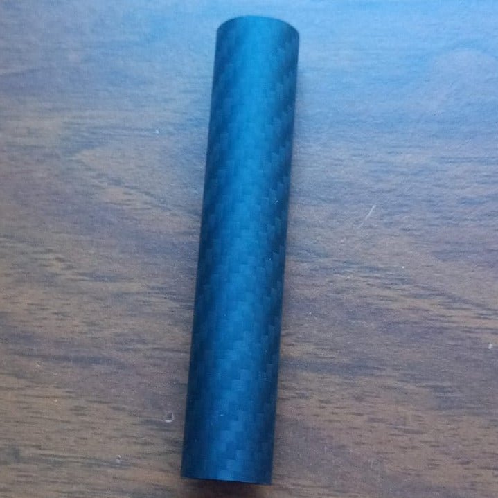 Tubo Fibra de Carbono 3k a la medida. Espesor 2mm. - CAMACHO COMPOSITES