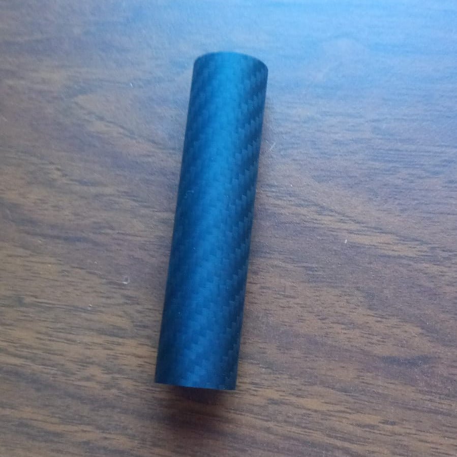 Tubo Fibra de Carbono 3k a la medida. Espesor 2mm. - CAMACHO COMPOSITES